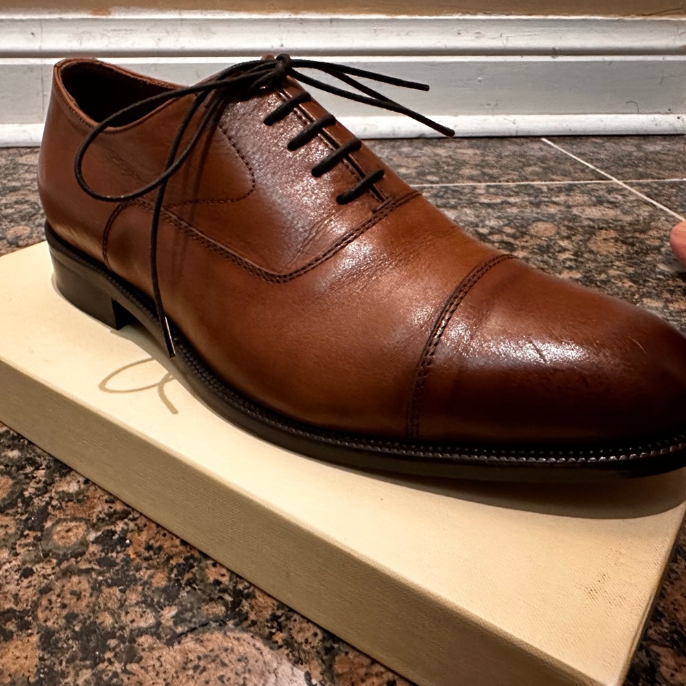Handmade Italian Oxford Dress Shoes